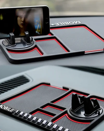Silicone Car Anti-Slip Mat Auto Phone Holder Sticky Anti Slide
