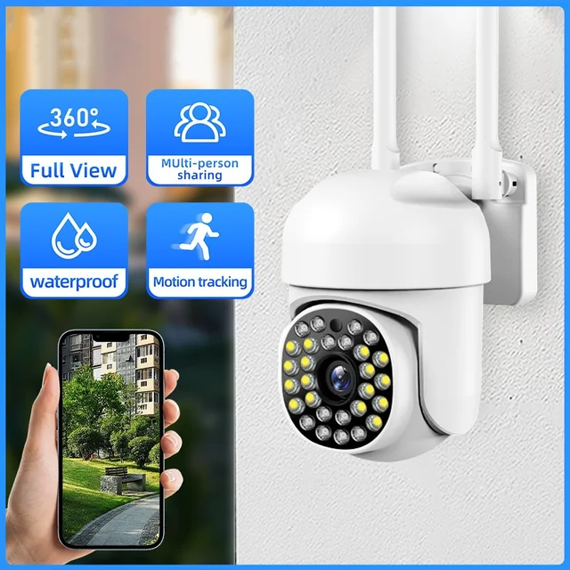 Caméra de Surveillance Externe Waterproof 2MP